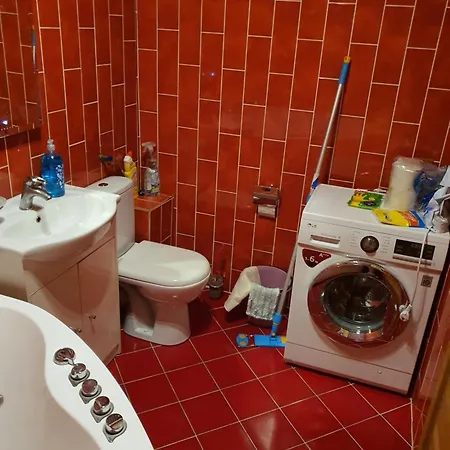 Cozy Flat In New Project With Air Conditioner & Jacuzzi